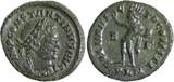 Roman Empire 312AD Nummus, Constantin I - Soli Invicto (312) XF