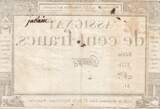 France  100 Francs - 18 Nivose An III - (07.01.1795) - Sign. Gautry - Serial 2331 VF