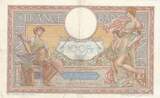 France 1932 100 Francs LOM - large cartridges - 03-03-1932 - Serial A.34616 VF