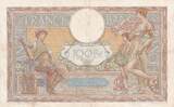 France 1938 100 Francs Luc Olivier Merson - 30-12-1938 - Serial Z.56740 XF