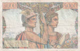 France 1951 5000 Francs Sea and Countryside - 05-04-1951 - Serial N.65 - F.48.04 FF