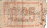 France 25 centimes 1915 25 Cents - Laon - Regional Coupon - 19-09-1915 - Fourth serial FF