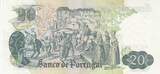 Portugal 1971 20 Escudos - Garcia de Orta - 27-07-1971 - Serial KF XF
