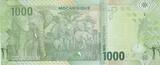 Mozambique 20 meticais 2024 1000 Meticais - S. M. Machel - Elefants - Polymer - 16-06-2024 - Serial FA UNC