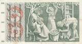 Switzerland 1965 50 Francs - Apple Harvesting Scene - 21-01-1965 - Serial 19X VF