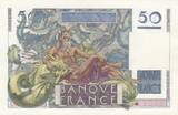 France 1947 50 Francs - Le Verrier - 12-06-1947 - Serial Z.75 UNC