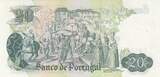 Portugal 1971 20 Escudos - Garcia de Orta - 27-07-1971 - Serial ZB XF