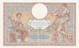 France 1938 100 Francs - Luc Olivier Merson - 14-04-1938 - Serial K.58676 XF