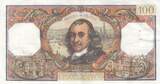 France 1971 100 Francs - Corneille - 01-07-1971 - Serial O.584 VF