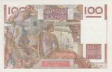 France 1951 100 Francs - Young Farmer - 06-09-1951 - Serial U.395 UNC