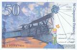 France  50 Francs - Saint-Exupéry - 1993 - Serial E.008