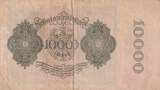 Germany  10000 mark - Portrait by Albrecht Dürer - Reichsbanknote - Serial U - 1922 VF