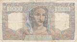 France 1946 1000 Francs Minerva and Hercules - 25-04-1946 - Serial G.264 FF