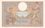 France 1932 100 Francs Luc Olivier Merson - 09-06-1932 - Serial H.35535 XF