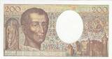 France  200 Francs - Montesquieu - 1992 - Serial U.106 UNC