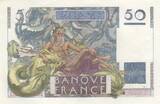 France 1947 50 Francs - Le verrier - 02-10-1947 - Serial U.80 XF+
