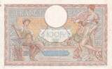 France 1938 100 Francs Luc Olivier Merson - 22-09-1938 - Serial P.60678 VF