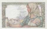 France 1943 10 Francs - Miner - 25-03-1943 - Serial S.52 UNC