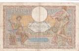France 1937 100 Francs Luc Olivier Merson - 21-10-1937 - Serial K.55967 FF+