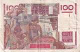 France 1947 100 Francs - Young farmer - 09-01-1947 - Serial S.196 - F.28.13 VF