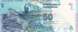Argentina  50 Pesos - Malvinas - Cavalier - ND (2015) - Serial A UNC