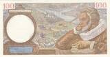 France 1942 100 Francs - Sully - 29-01-1942 - Serial P.28021 UNC