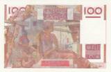 France 1947 100 Francs - Young farmer - 09-01-1947 - Serial B.192 UNC