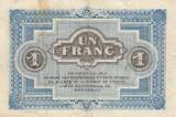 France  1 Franc - Chamber of Commerce - Bordeaux - 1917 VF