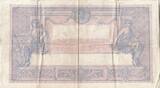 France 1915 1000 Francs - Pink and blue - 08-04-1915 - Serial D.906 FF+