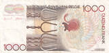 Belgium 1980 1000 Francs - Andre Ernest Modeste Gretry - ND (1980-1996) - P.144a VF+