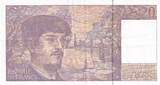 France  20 Francs - Debussy - 1990 - Serial C.027 XF