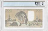 France 1988 500 Francs - Pascal - 03-03-1988 - Serial D.273 - PCGS 66 PPQ UNC