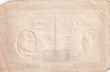 France 1792 10 Livres Black - Watermark Fleur de Lys - (24-10-1792) - Sign. Taisaud - Serial 459 VF