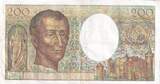 France  200 Francs - Montesquieu - 1981 - Serial K.002 VF