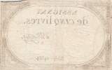 France 5 livres 5 Pounds - 10 Brumaire Year II (31.10.1793) - Sign. Mortier - Serial 14584 TTB-