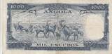 Angola 1970 1000 Escudos - A. Tomas - dam - 10-06-1970 - Serial 30tT VF