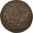 France 1 token Mayors of Nantes, Jean Baptiste Gellée - Silver Token, 2nd Mandate - 1776 VF