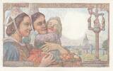 France 1943 20 Francs - fisherman - 07-10-1943 - Serial F.105 UNC