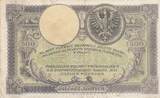 Poland 1919 500 Zlotych - T. Kosciuszko - Crowned Eagle - 28-02-1919 - Serial S.A.1541747 VF