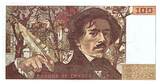France  100 Francs Delacroix - 1991 - Serial Q.172 - Little watermark - Fay.69bis.03a4 VF+