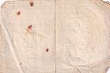 France 1792 10 Livres Black - Watermark Fleur de Lys - (24-10-1792) - Sign. Taisaud - Serial 86 FF