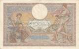 France 1939 100 Francs - Luc Olivier Merson - 30-03-1939 - Serial S.65082 VF