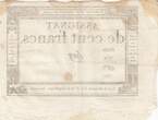 France  100 Francs - 18 Nivose An III - (07.01.1795) - Sign. Haze - Serial 1334 VF