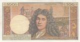 France 1960 500 NF - Moliere - 07-04-1960 - Serial D.4 VF