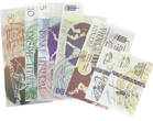 Series of 7 banknotes Lithuania - Olympic Games - 1991 UNC