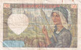 France 1941 50 Francs Jacques Coeur - 24-04-1941 Serial T.77 - VF