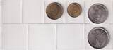Egypt piastres 1979 Set of 4 Monnaies - Revolution of 1971 - 1979 AU