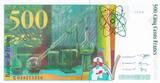 France  500 Francs Pierre and Marie Curie - 1998 WITHOUT SECURITY TREAD - UNC