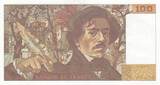 France  100 Francs Delacroix - 1983 - Serial U.66 AU
