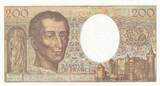 France  200 Francs Montesquieu - 1992 - Serial H.128 XF+